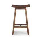 Banqueta Alta Village Renar Com Tecido Sintético Em Pu Cor Ru