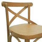 Banqueta Alta Xisto Madeira Maciça Natural