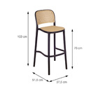 Banqueta Amis - Branca