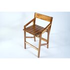 Banqueta Aresta Madeira Maciça Madeira Maciça