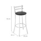 Banqueta Aveiro Preta