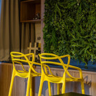 Banqueta Aviv - Amarela