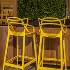 Banqueta Aviv - Amarela