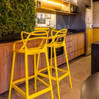 Banqueta Aviv - Amarela