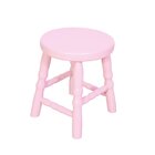 Banqueta Baixa 30cm Dalas Rosa Bebê