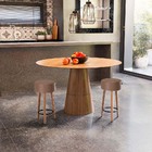 Banqueta Baixa  50 Cm Paris Café