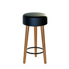 Banqueta Baixa  50 Cm Paris Preto