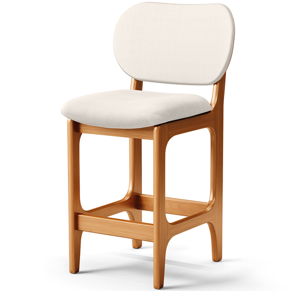 Banqueta Baixa Bar Cozinha E Sala De Jantar Fixa Betta L02 Im