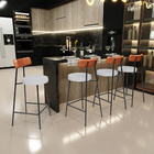 Banqueta Baixa Bar Cozinha Sala De Jantar Milão L02 Couríssim