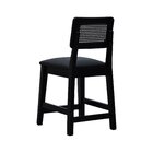 Banqueta Baixa/cadeira Gabi Madeira Maciça Encosto Telinha As