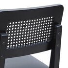 Banqueta Baixa/cadeira Gabi Madeira Maciça Encosto Telinha As