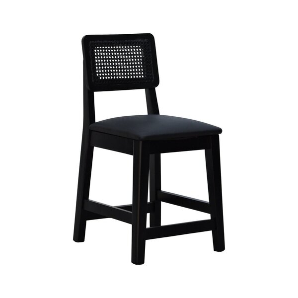 Banqueta Baixa/cadeira Gabi Madeira Maciça Encosto Telinha As