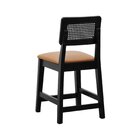 Banqueta Baixa/cadeira Gabi Madeira Maciça Encosto Telinha As