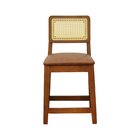 Banqueta Baixa/cadeira Gabi Madeira Maciça Encosto Telinha As