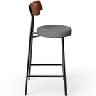 Banqueta Baixa Cozinha Sala De Jantar Bancada Milão L02 Courí