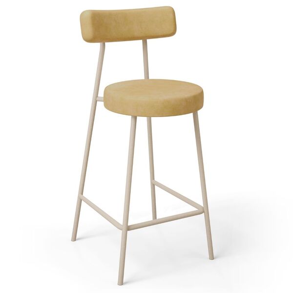 Banqueta Baixa Cozinha Sala Jantar Bancada Milão Arena L02 Co