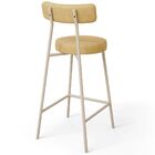 Banqueta Baixa Cozinha Sala Jantar Bancada Milão Arena L02 Co