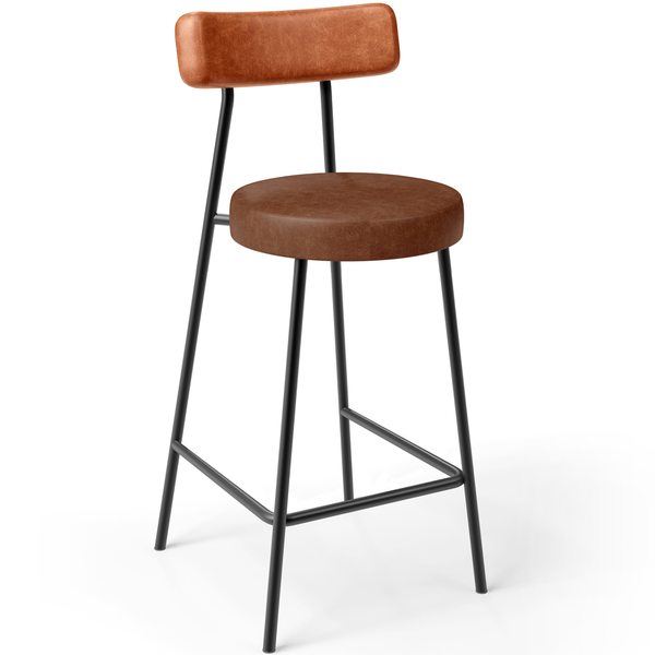 Banqueta Baixa Cozinha Sala Jantar Bancada Milão L02 Couríssi