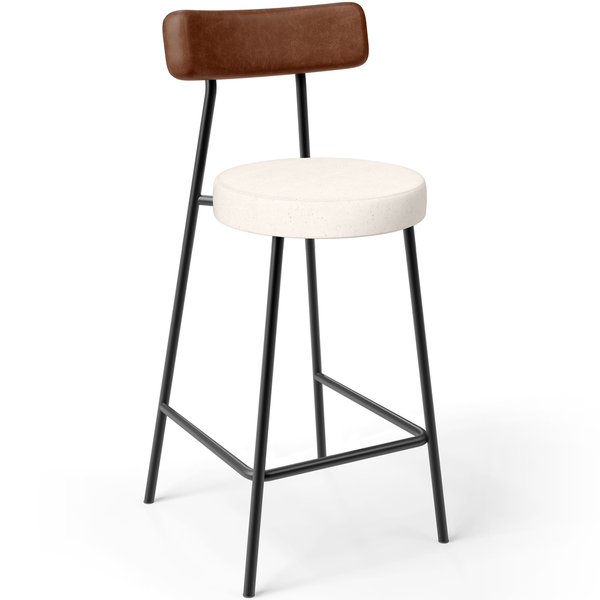 Banqueta Baixa Cozinha Sala Jantar Bancada Milão L02 Couríssi