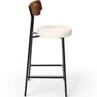 Banqueta Baixa Cozinha Sala Jantar Bancada Milão L02 Couríssi