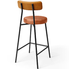 Banqueta Baixa Cozinha Sala Jantar Bancada Milão L02 Couríssi