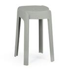 Banqueta Baixa Empilhável Nordica - Cinza