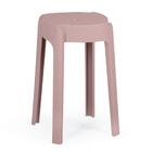 Banqueta Baixa Empilhável Nordica - Rosa