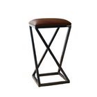 Banqueta Baixa Ideal Para Cozinha Bar Area Gourmet Z Marrom