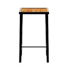 Banqueta Baixa Industrial Imbuia