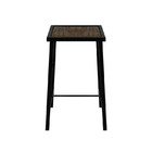 Banqueta Baixa Industrial Pinus Imbuia