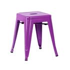 Banqueta Baixa Iron Tolix - 45 Cm - Roxo