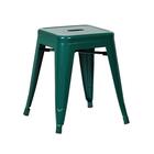 Banqueta Baixa Iron Tolix - 45 Cm - Verde Escuro
