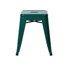 Banqueta Baixa Iron Tolix - 45 Cm - Verde Escuro