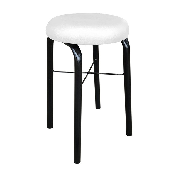 Banqueta Baixa Manu Corino Branco D'rossi