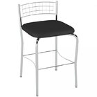 Banqueta Baixa Nobuck Pb03 – Pozza - Preto