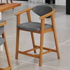 Banqueta Baixa Para Cozinha Sala De Jantar Bancada Cecília L0