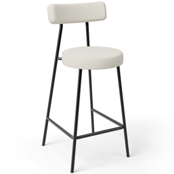 Banqueta Baixa Para Cozinha Sala De Jantar Bar Bancada Milão