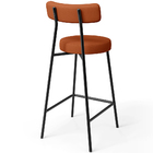 Banqueta Baixa Para Cozinha Sala De Jantar Bar Bancada Milão