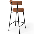 Banqueta Baixa Para Cozinha Sala De Jantar Bar Bancada Milão