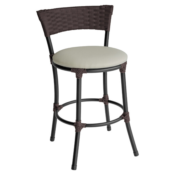 Banqueta Baixa Pisa Estofada Para Balcão Baixo Gourmet