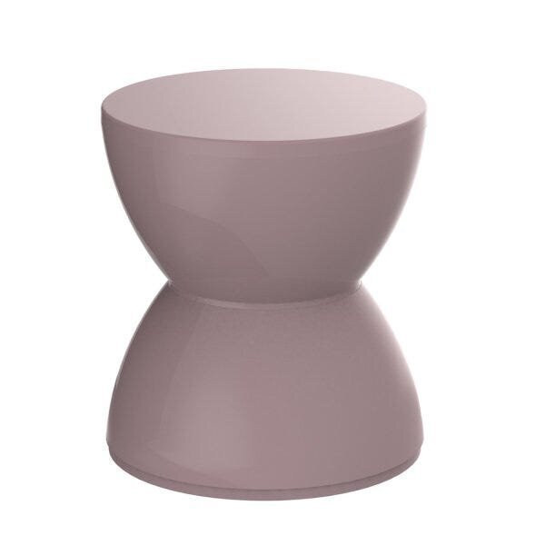 Banqueta Baixa Polipropileno Sem Encosto Hydro Calla Rose