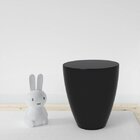 Banqueta Baixa Polipropileno Sem Encosto Moly Preto