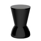 Banqueta Baixa Polipropileno Sem Encosto Nick Preto