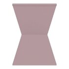 Banqueta Baixa Polipropileno Sem Encosto Nitro Calla Rose