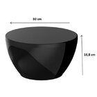 Banqueta Baixa Polipropileno Sem Encosto Oxy Branco