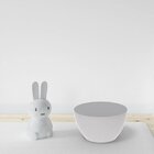 Banqueta Baixa Polipropileno Sem Encosto Oxy Branco