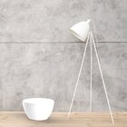 Banqueta Baixa Polipropileno Sem Encosto Oxy Branco