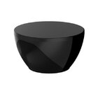 Banqueta Baixa Polipropileno Sem Encosto Oxy Preto