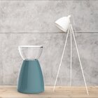 Banqueta Baixa Polipropileno Sem Encosto Rad Crystal Lazuli