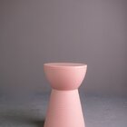 Banqueta Baixa Polipropileno Sem Encosto Sili Calla Rose